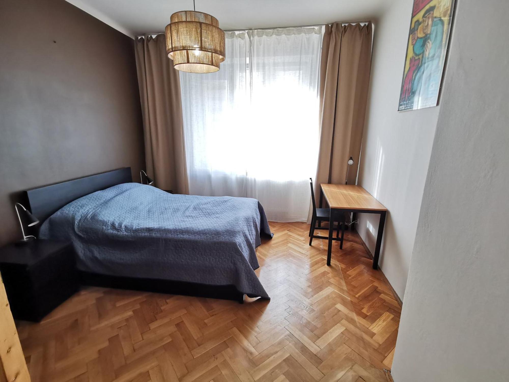 Cozy Spacious Apartment With Balcony Cracovia Esterno foto