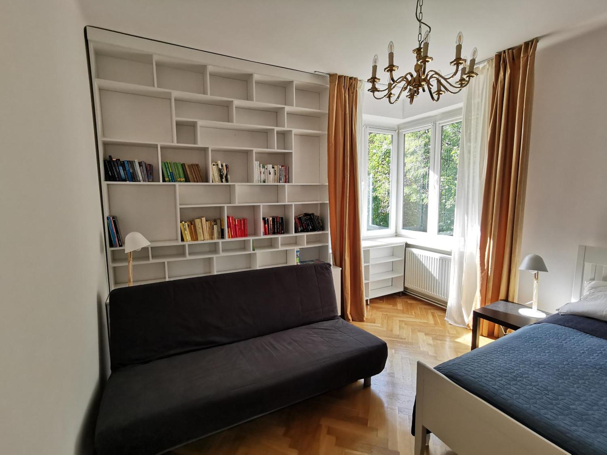 Cozy Spacious Apartment With Balcony Cracovia Esterno foto